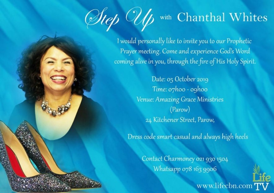 Step Up Prayer Meeting - 3 October 2019 Step Up Prayer Meeting - 3 October 2019